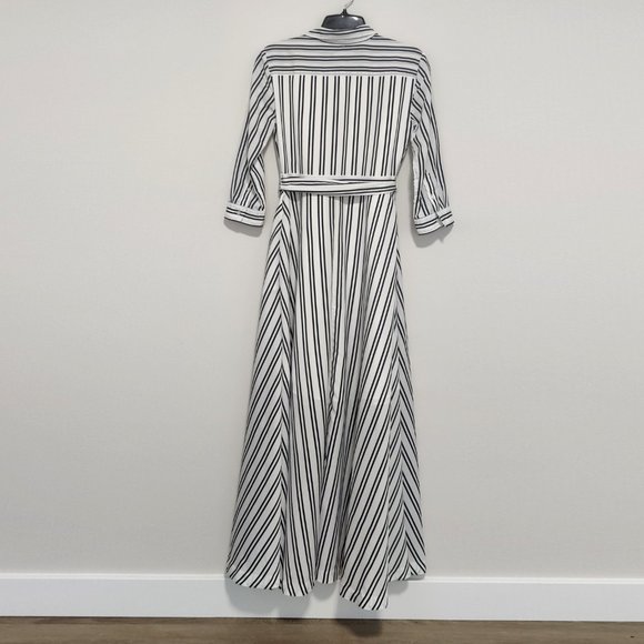 Banana Republic Stripe Maxi Dress NWT - Picture 3 of 6